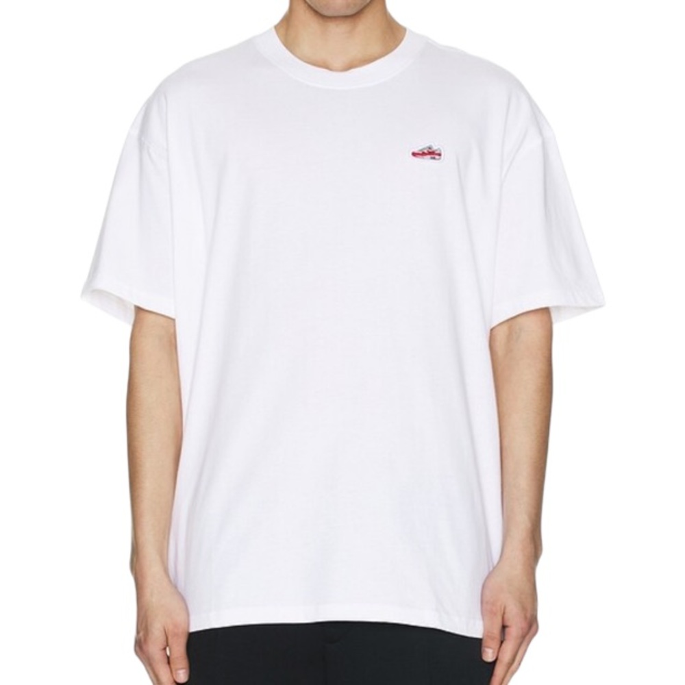 Nike Jordan Air Revolve Sneaker Obsessed Max90 T-Shirt White Mens Large NWOT